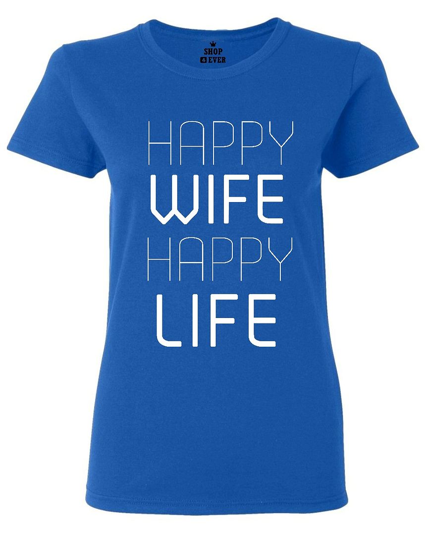 Happy Wife Happy Life Tshirt Design With Sign Wife Sv - vrogue.co